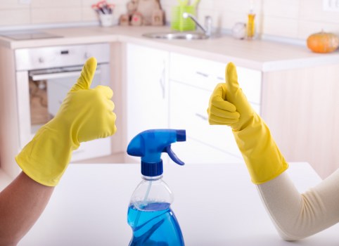 Example carpet cleaning job in a Worcester Park flat or family house