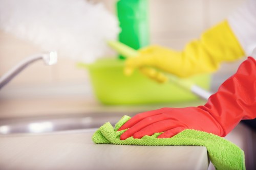 Spot treatment and maintenance for office carpets